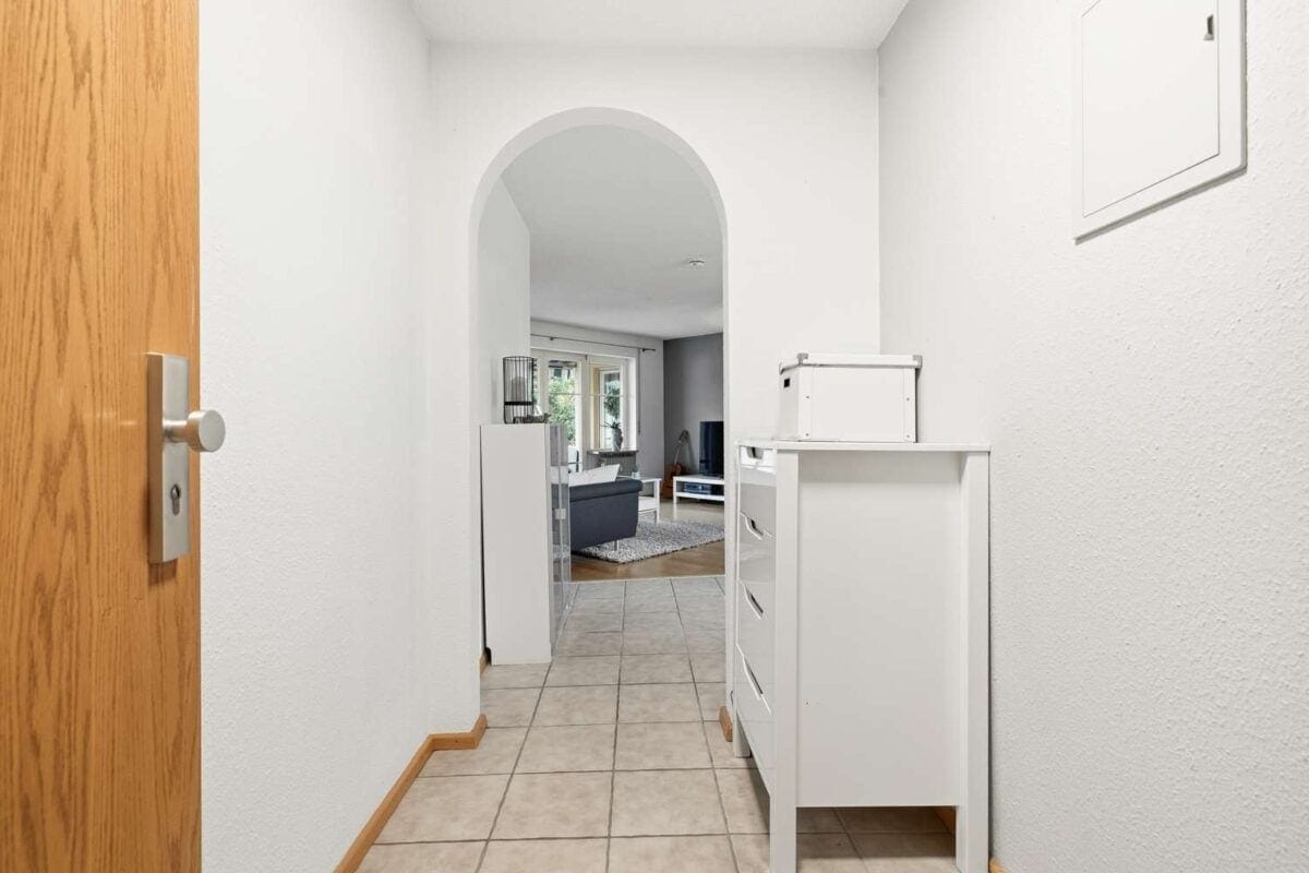 Eingang mit Garderobe