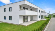 Ansicht Garten - Platz für die ganze Familie – Wohnen wie im Haus! 5,5-Zi-Whg. in Schemmerhofen