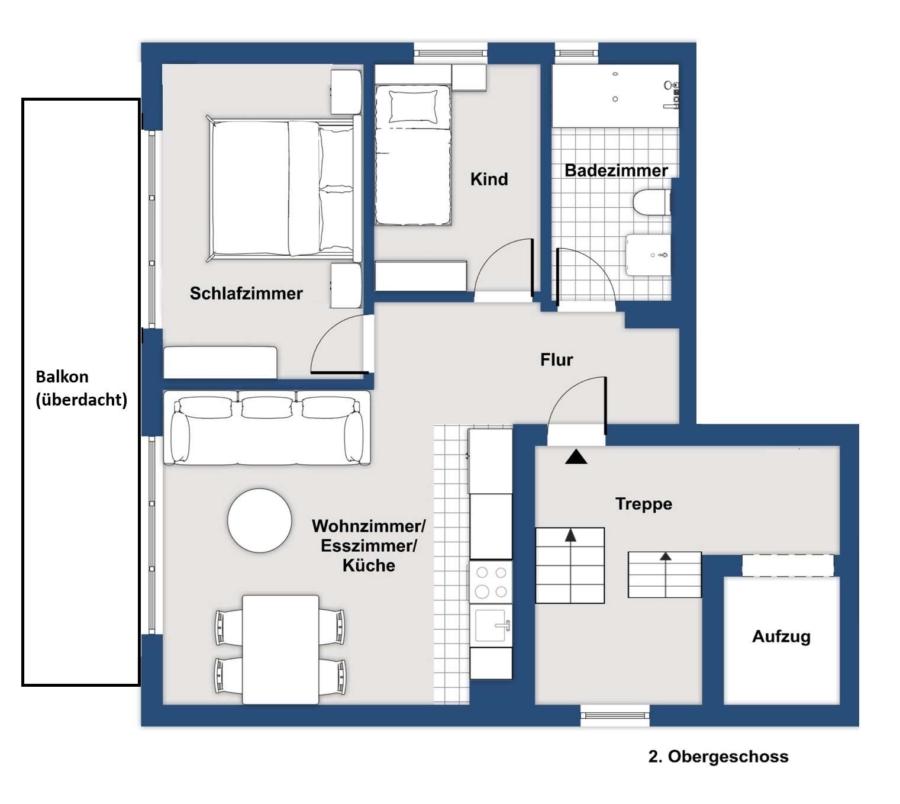 Grundriss 2. OG