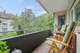 Balkon - Charmante 3-Zi.-Wohnung mit zwei Balkonen in zentraler Lage von Ludwigsburg