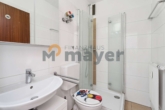 Badezimmer - Vermietetes 1-Zimmer-Appartement mit Balkon und Aufzug in attraktiver, zentraler Lage von Neu-Ulm