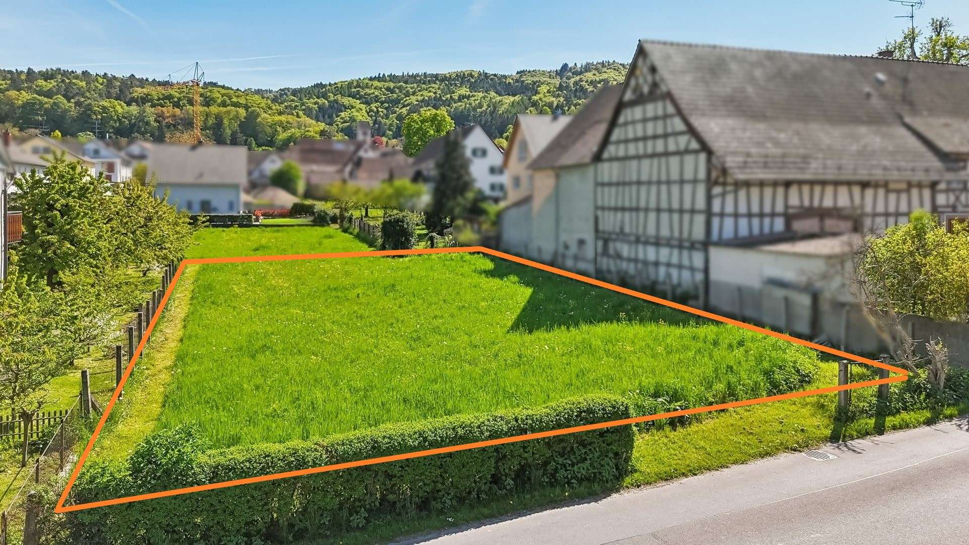 Baugrundstück Ansicht