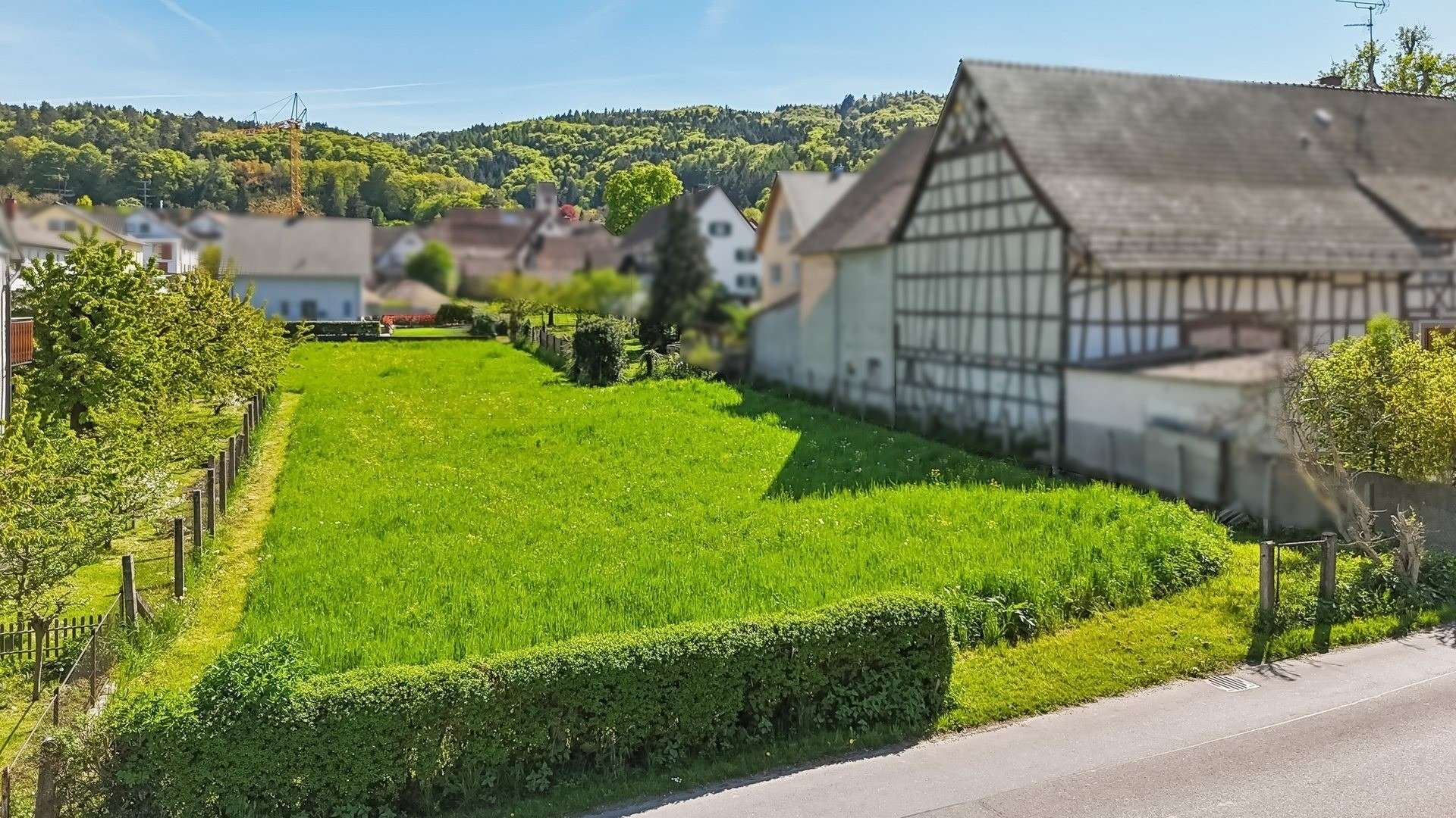 Baugrundstück Ansicht