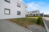 Moderne weiße Wohnhäuser mit Garten und Terrasse - KEINE Erwerbsnebenkosten! – 5,5-Zimmer-Erstbezug mit Garten & Terrasse in Schemmerhofen