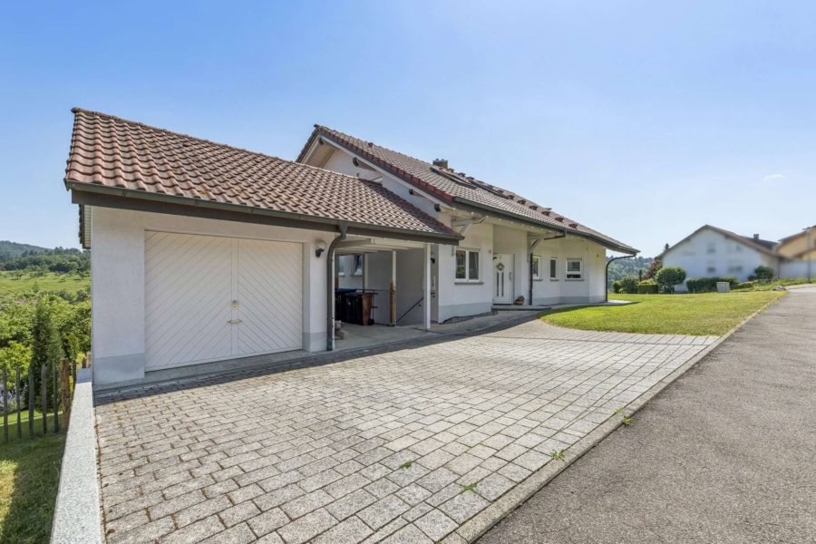 Einfahrt- Garage-Carport